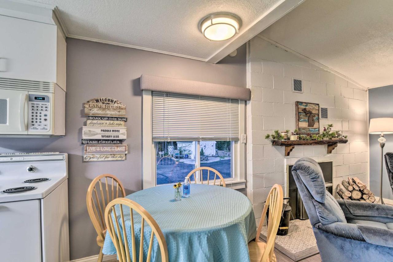 East Tawas Cabin With Lake Huron Access And Views מראה חיצוני תמונה